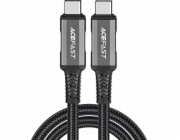 Kabel USB-C na USB-C Acefast C1-09, 48W, 1m (černo-šedý)