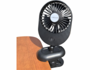 Esperanza EHF103K, kompaktní USB ventilátor, ČERNÝ