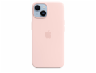 iPhone 14 Silicone Case with MagSafe - Chalk Pink