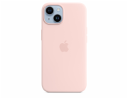 iPhone 14 Silicone Case with MagSafe - Chalk Pink