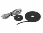 Alantec PK025CZA cable tie mount Black Velcro 1 pc(s)