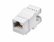 Keystone jack RJ45 cat.6 UTP