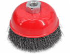 AWTools hrnkový kartáč 90 mm M14 vlnitý drát (AW55104)