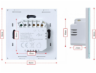 Art SMART LIGHT SWITCH ZIGBEE 3.0 single white ART oem