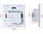 Art SMART LIGHT SWITCH ZIGBEE 3.0 single white ART oem