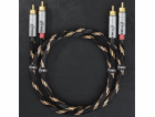 Kabel FiiO  LR-RCA4L – 150 cm – Duální analogový audio ka...