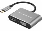 AV adaptér Conceptronic CONCEPTRONIC Dock USB-C->HDMI,VGA...