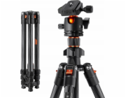 Kf Stativ Ultralehký K&f Carbon Fiber Stativ 162cm 8kg Pro Fotoaparát telefonu / K254c2-bh-36 / Kf09.123
