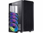 Zenpc skříň ZENPC Z3 Air Black 4x P12 PWM PST Black ARGB ...