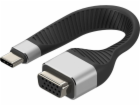 AV adaptér Techly  Type C a VGA Buchse Flex adaptér