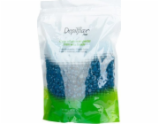 DEPILFLAX 100 FLEXIBILNÍ DEPILAČNÍ VOSK S NÍZKOU TEPLOTOU TÁNÍ PERLA AZUL 1000 G