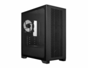 Cooler Master case Elite 301 Lite, mATX, Průhledná bočnice, 1x 120mm Fan, Černá