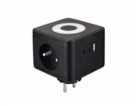 Viking síťový adaptér Y23L, 2x 230 V, 1x USB-A, 2x USB-C,...