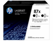 HP 87X 2-pack High Yield Black Original LaserJet Toner Cartridges (CF287XD) (18,000 / 18,000 pages)