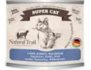 NATURAL TRAIL Super Cat Lamb, rabbit, wild boar - mokré krmivo pro kočky - 200g