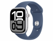 Apple Watch Series 10 42mm Silver, Denim