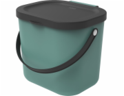ROTHO Albula Dark green - kontejner na třídění odpadu - 6l