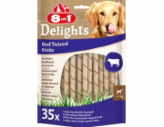 Tetra Przysmak 8v1 Delights Beef Twist Sticks 35 kusů