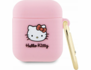 Sourcing Hello Kitty HKA23DKHSP Airpods 1/2 kryt růžový/růžový silikon 3D Kitty Head