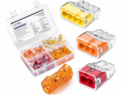 Simet Sada 120 ks. rychlospojky pro vodiče SCP2, SCP3, SCP4, SCS2 organizér Simet Ideal Combo2 88000902