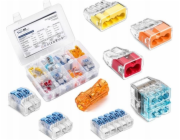 Simet Sada 80 ks. rychlospojky pro lana a dráty SCL2, SCL3, SCL5, SCP2, SCP3, SCP4, SCP6, SCS2 organizér Simet Ideal Combo3 88000903