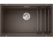 Blanco dřez ETAGON 700-U závěsná mísa Coffee Silgranit, InFino, kolej