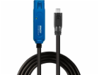 Lindy kabel Lindy USB-C na USB (W) 5m černý