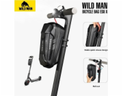 WildMan  Pouzdro/držák na tašku na rám koloběžky ES8X Max černá/černá