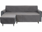PEJSEK 200 cm PAŘÍŽSKÝ POTAH NA PRAVOU ROHOVOU SEDAČKU, ŠEDÝ