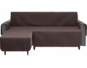 PEJSEK 240 cm PAŘÍŽSKÝ POTAH NA PRAVOU ROHOVOU SEDAČKU, HNĚDÝ