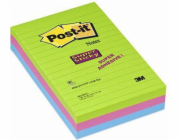 Post-it Pad super lepivý 660-3 ssuc mix barev 101x152mm 3x90 listů (3M0688)