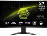 MSI MAG 27CQ6F počítačový monitor 68,6 cm (27") 2560 x 1440 px Quad HD LCD Černá