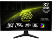 MSI MAG 32CQ6F počítačový monitor 80 cm (31.5") 2560 x 1440 px Wide Quad HD Černá