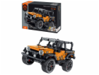 MECHANICAL MASTER - Stavebnice JEEP oranžový 434 ks
