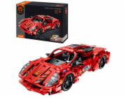 MECHANICAL MASTER - Stavebnice Sportovní auto červené 437 ks