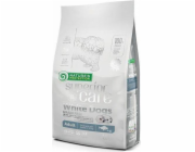 NATURE S PROTECTION Superior Care White Dogs Adult Small BiaLoryba - suchý krém pro psy bez obilovinu - 1,5 kg
