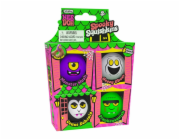 Schylling  NeeDoh Strašidelný dům se 4 mačkacími míčky