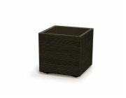 Květináč Prosperplast MADERA SQUARE eco wood 38,5 cm kávový