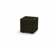 Květináč Prosperplast MADERA SQUARE eco wood 28,8 cm kávový