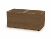 Květináč Prosperplast MADERA CASE eco wood 77 cm naturo