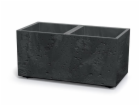 Květináč Prosperplast SIERRA CASE beton effect 77 cm čern...