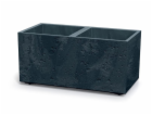 Květináč Prosperplast SIERRA CASE beton effect 77 cm antr...