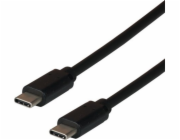EFB USB kabel USB-C – USB-C 1 m černý (EBUSBC-USB20CK.1)