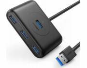 UGREEN USB 3.0 A 4 Ports HUB-Black 1M