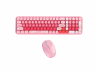 MOFII Baby Bear Wireless Keyboard + Mouse Set (pink)