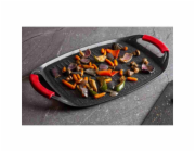 Grilovací deska s nepřilnavým povrchem 47 cm Burgundy Metallic Line BH-6182