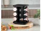 Kořenky v otočném stojanu 13 ks Black rose BH-8559