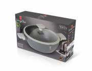 Pekáč kulatý s poklicí s titanovým povrchem 28 cm Aspen Collection BH-7070