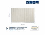 Koupelnová předložka Megan 100% bavlna mechově zelená 80,0x50,0x1,6cm KL-24705