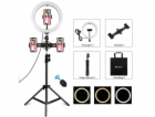 Stativový držák Puluz s 26cm LED kroužkem Vlogging 1,1m P...